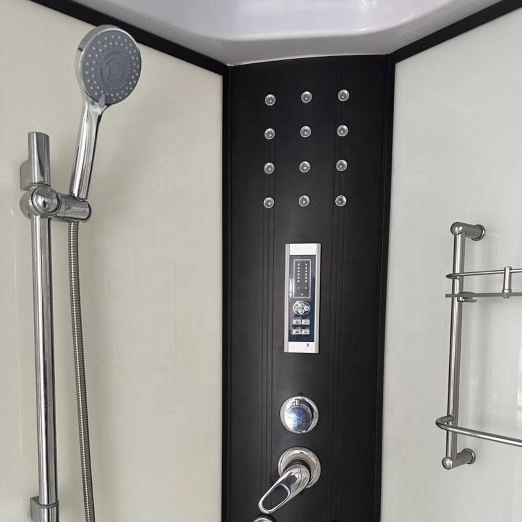 AquaLuxe HaloCurve Steam Shower